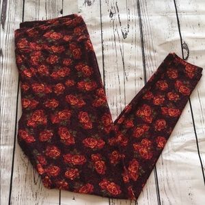 LuLaRoe Floral Leggings